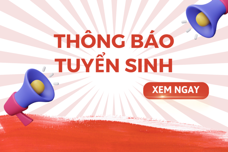THÔNG BÁO TUYỂN SINH NĂM 2023