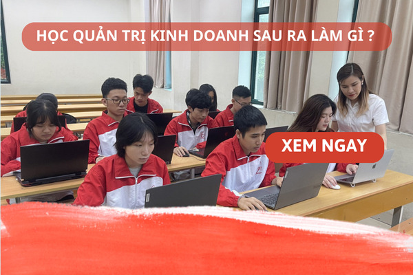 hoc quan tri kinh doanh sau ra lam gi