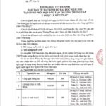 Thông báo tuyển sinh đào tạo từ xa trình độ đại học 2026 Thông báo tuyển sinh đào tạo từ xa trình độ đại học 2025